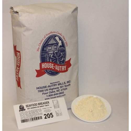 House-Autry Mills Shelf Stable Seafood Breader, 25 Pounds